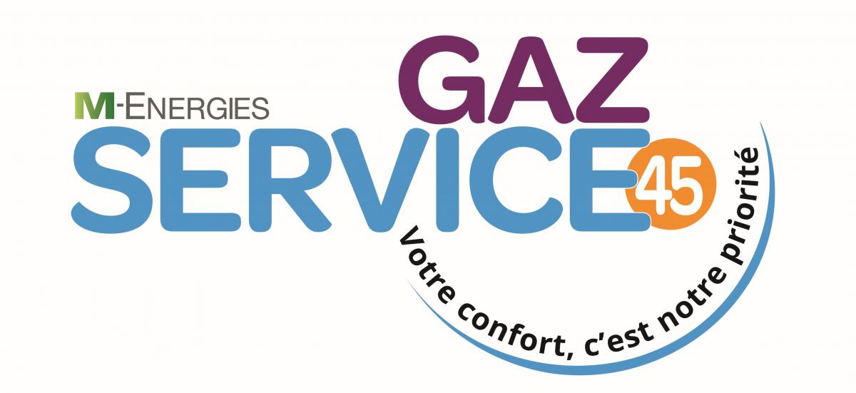 Nouveau - Logo Gaz Service 45